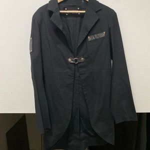 Lip Service Men’s penguin coat-Steam Punk